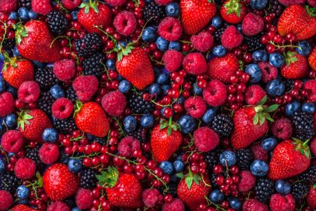 Fresh fruits used in delicious smoothies in the Outer Banks